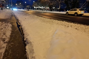 parking, Zagreb, snijeg, Bundek (1)